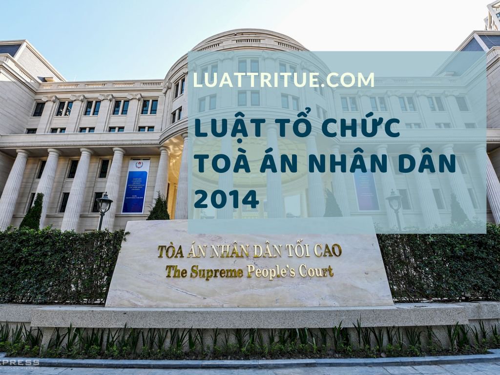 Luật Tổ chức Tòa án Nhân dân 2014 [Media]